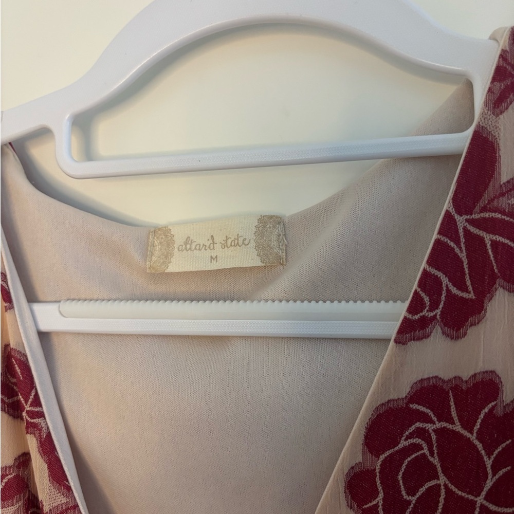 Altar’d State Floral Wrap Dress - Picture 9 of 9